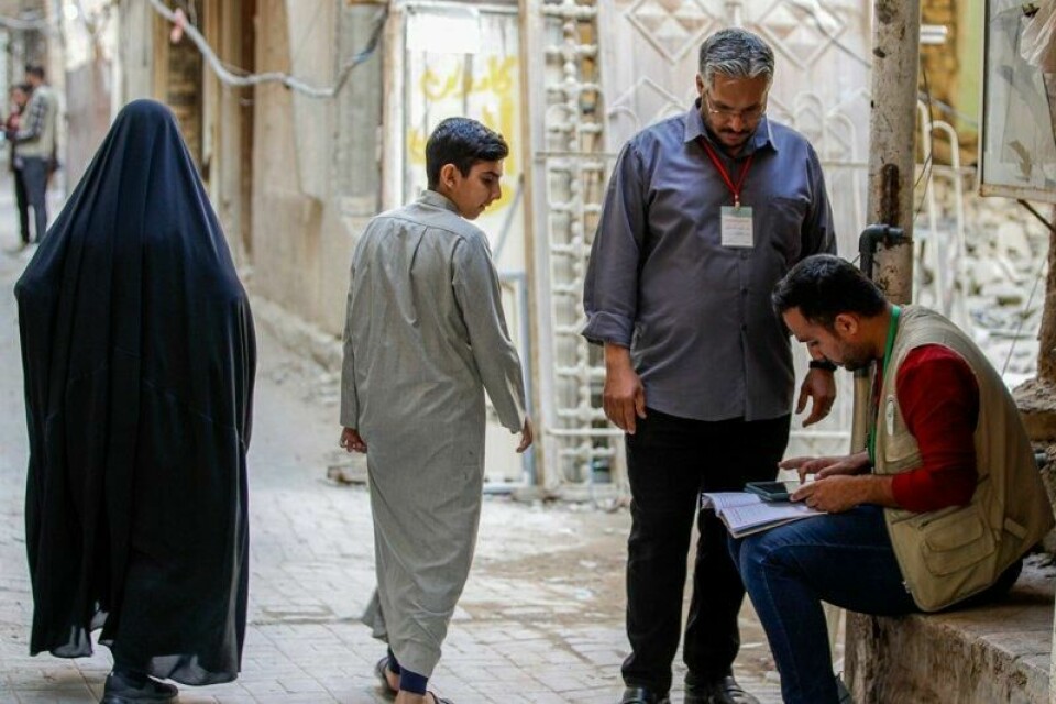 Fjorårets folketelling i Irak viser at landet har 41,6 millioner innbyggere, og den sier noe om hvordan det står til med utdanning, økonomi og tilgang til tjenester som vann og strøm. Arkivfoto: Anmar Khalil / AP / NTB