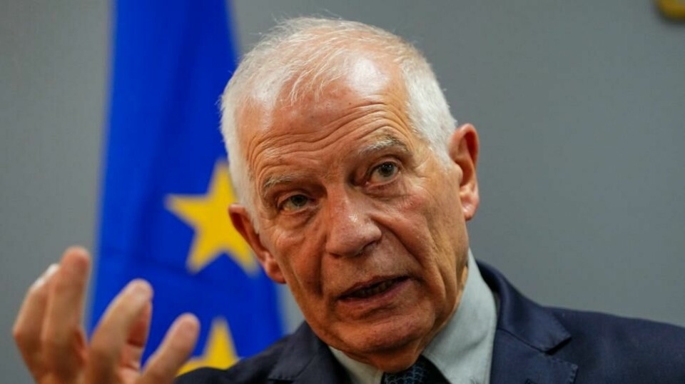 EUs utenrikssjef Josep Borrell sier han forventer at Israel adlyder ordren fra ICJ om stans. Foto: Hassan Ammar / AP / NTB