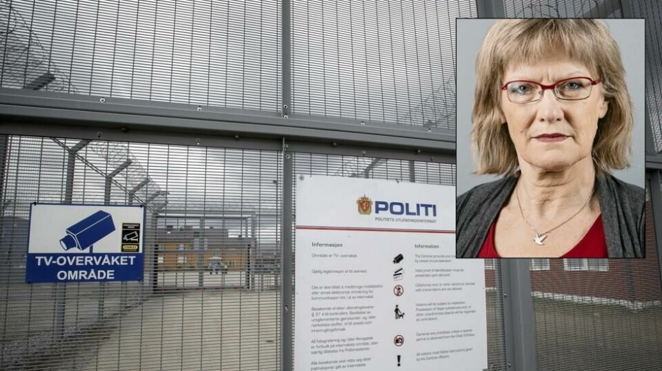SVs Karin Andersen er overrasket over at Legetjenester A/S vant et anbud ved Politiets utlendingsinternat på Trandum.