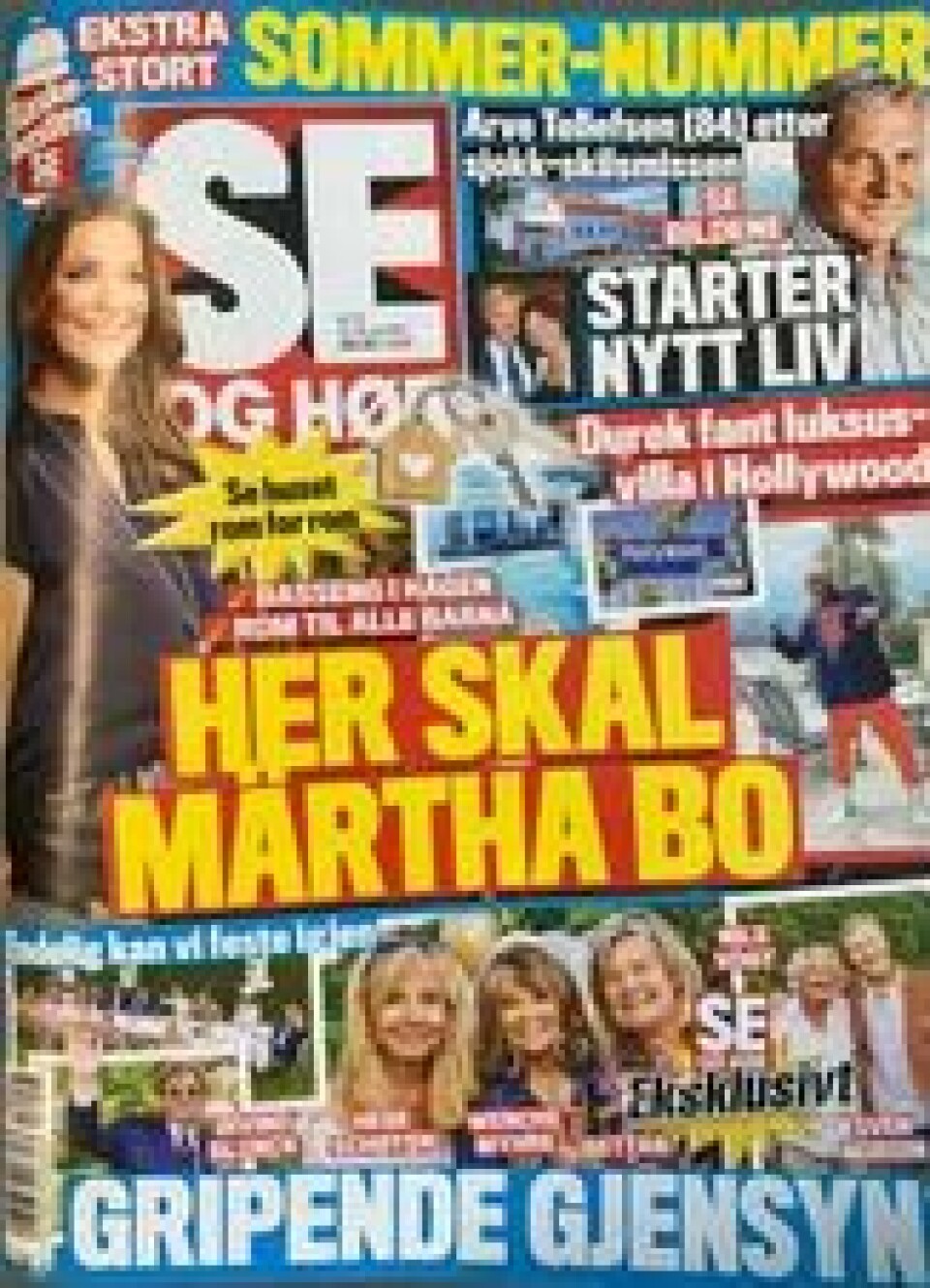 Ukas nummer av Se og Hør (nummer 25) bringer blant annet et intervju med Arve Tellefsen. Ukas nummer av Se og Hør (nummer 25) bringer blant annet et intervju med Arve Tellefsen. Foto: Faksimile