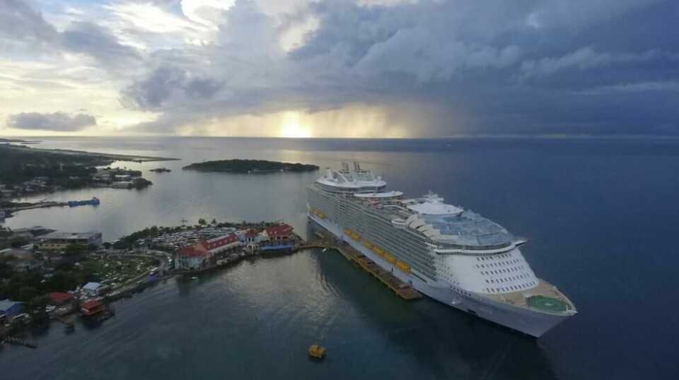 Rederiet, som opprinnelig er norsk, bekrefter at et smitteutbrudd er oppdaget på verdens største cruiseskip.