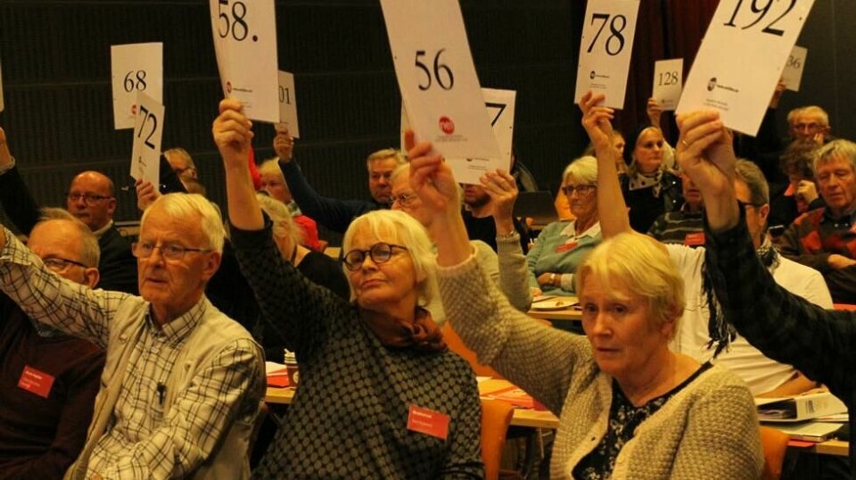 MODEN FORSAMLING: Nei til EUs landsmøte i Sarpsborg 9. til 11. november representerer en aldrende og skrumpende medlemsmasse.