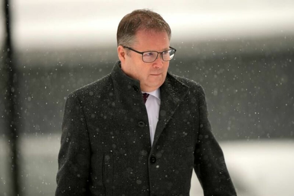 Bjørn Arild Gram da han var forsvarsminister. Han hadde med Adresseavisens nye måling som valgresultat ikke kommet inn på Stortinget fra Nord-Trøndelag valgkrets.