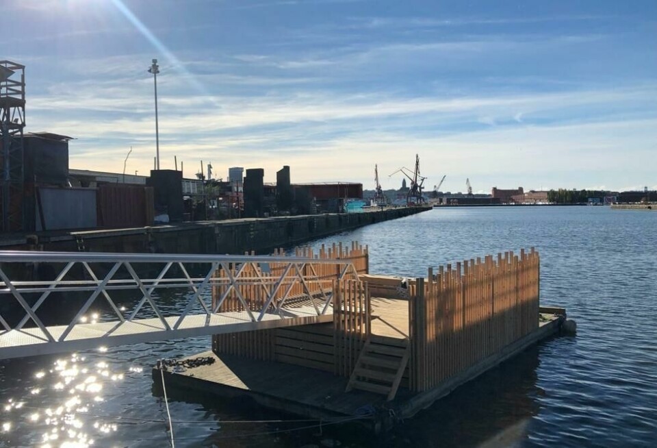 Parsellhage til sjøs - hva kan man dyrke der? Slike spørsmål er en del av Prototyp Göteborg. Parsellhage til sjøs - hva kan man dyrke der? Slike spørsmål er en del av Prototyp Göteborg. Foto: Prototyp Göteborg