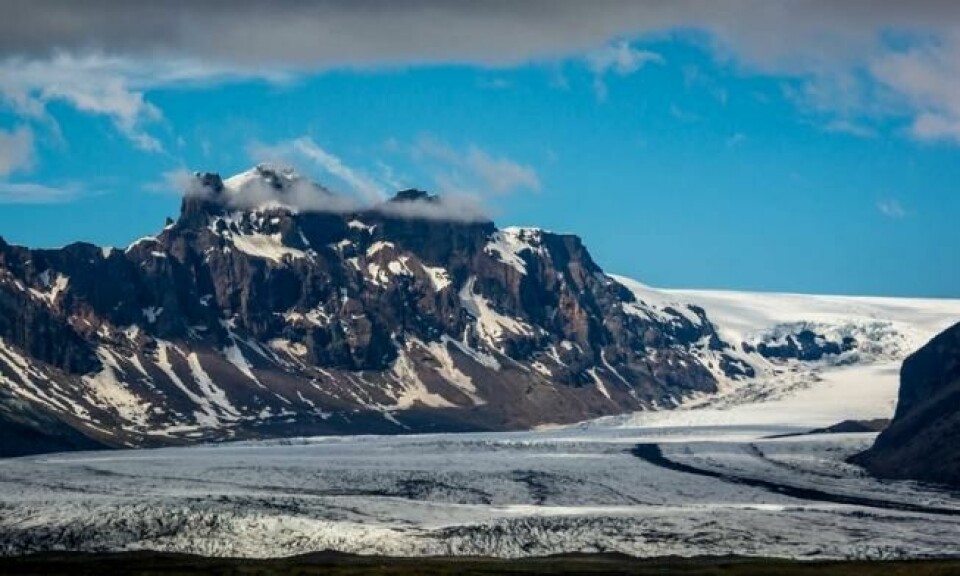 En av plassen Marius og Maren skal gå gjennom på Island, er den mektige Vatnajökull nasjonalpark. Foto: Ron Kroetz/Flickr En av plassen Marius og Maren skal gå gjennom på Island, er den mektige Vatnajökull nasjonalpark. Foto: Ron Kroetz/Flickr