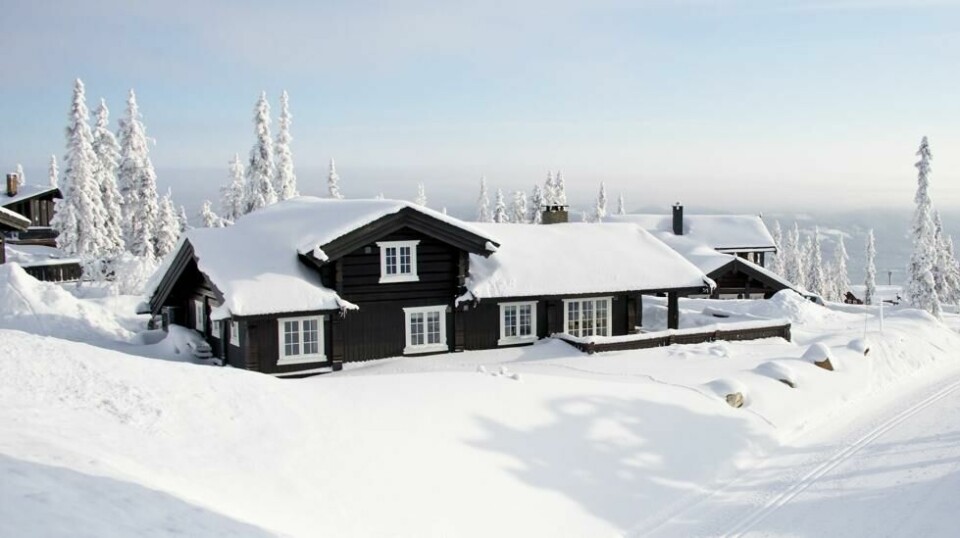Hytte med ski inn og ski ut i Trysil. Foto: Ola Matsson/Flickr