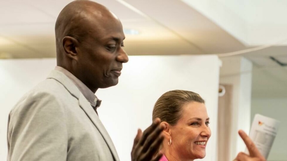 Durek Verrett og Märtha Louise skal gifte seg i august. Arkivfoto: Heiko Junge / NTB