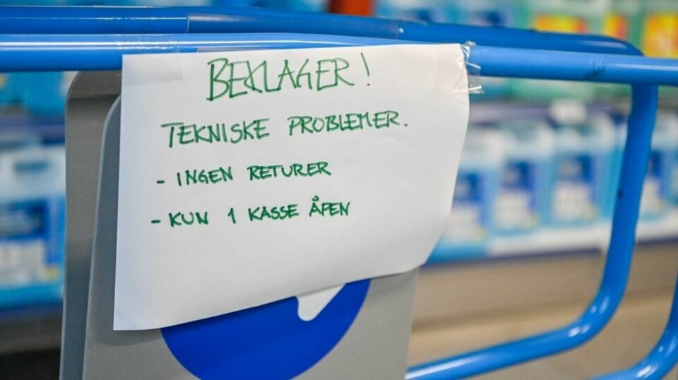Biltema var blant bedriftene som fikk merke de omfattende it-problemene som oppsto over det meste av verden fredag. Biltemas butikk på Alna senter holdt imidlertid åpent.