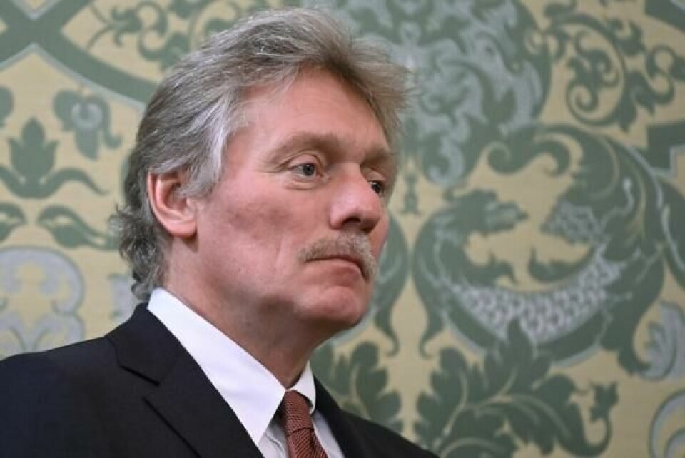 En betydelig del av Ukraina ønsker å være del av Russland, hevder president Vladimir Putins talsmann Dmitrij Peskov.