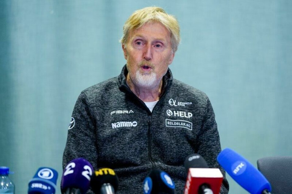 Jan-Erik Aalbu innrømmet juks på søndagens pressekonferanse.