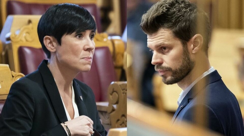 Utenriksminister Ine Eriksen Søreide (H) møter onsdag i Nato. Bjørnar Moxnes (R) ber henne der ta opp Tyrkias påståtte bruk av kjemiske våpen i Syria.