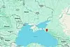 Gelendzjik er en by i Krasnodar kraj i Russland. Den ligger ved Svartehavet, rundt 90 kilometer sørvest for Krasnodar. (Skjermdump fra Google Map)