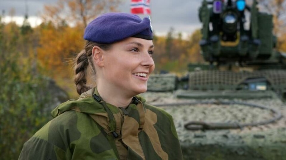 Prinsesse Ingrid Alexandra får hedersmedalje etter et drøyt år i førstegangstjeneste. Her fra en tidligere anledning.