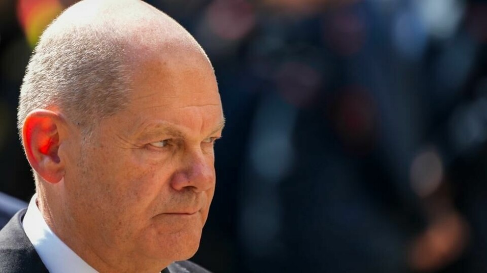 Tysklands statsminister Olaf Scholz kaller AfD-framgangen bittert. Foto: Michael Probst / AP / NTB
