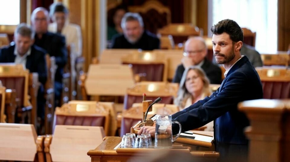 Tidligere Rødt-leder Bjørnar Moxnes kan miste stortingsplassen. Foto: Håkon Mosvold Larsen / NTB