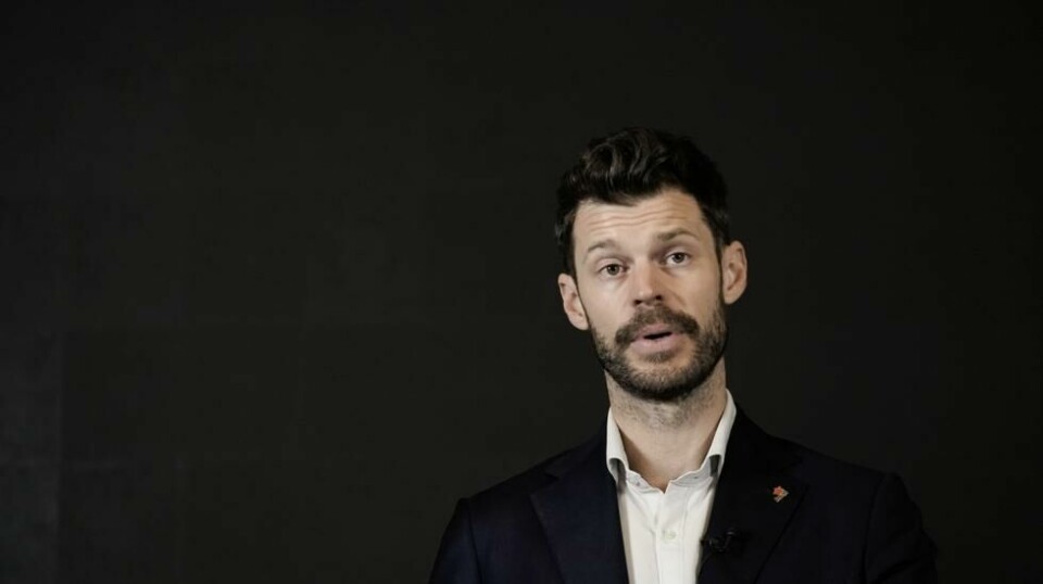 Stortingsrepresentant Bjørnar Moxnes fra Rødt gjør det klart at han vil kjempe for plassen på stortingslisten for Oslo. Foto: Thomas Fure / NTB