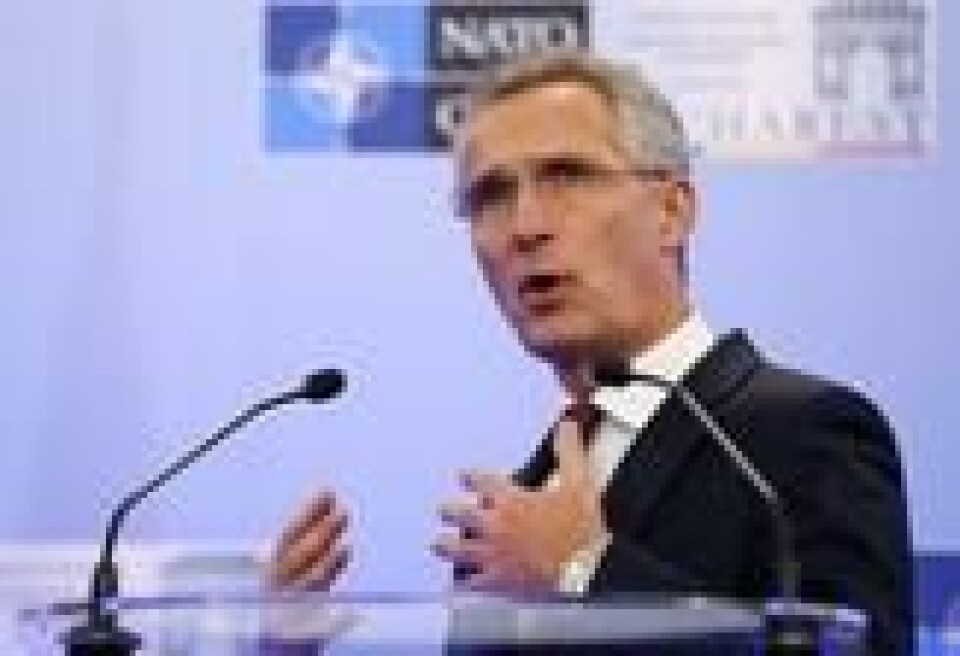 Natos generalsekretær Jens Stoltenberg. Natos generalsekretær Jens Stoltenberg. Foto: Stoyan Nenov / Reuters