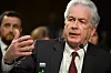 Sjefen for CIA, William Burns. Her under en høring i det amerikanske senatet i mars 2023. Foto: Photo by Mandel NGAN / AFP