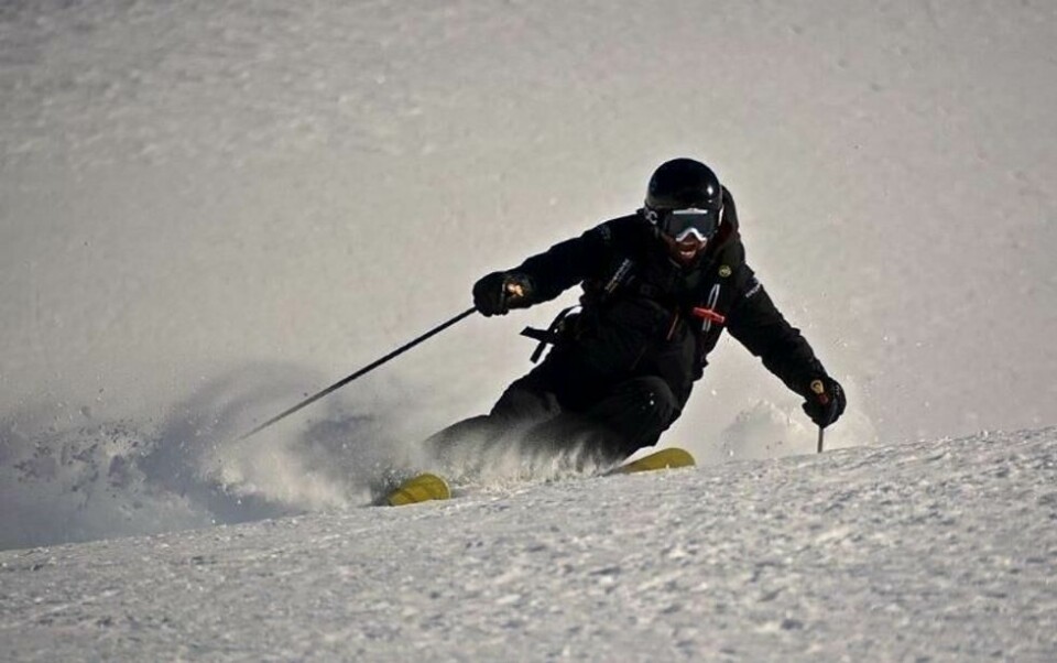 Otto Tschudi på ski i Vail, Colorado. Otto Tschudi på ski i Vail, Colorado. Foto: Privat