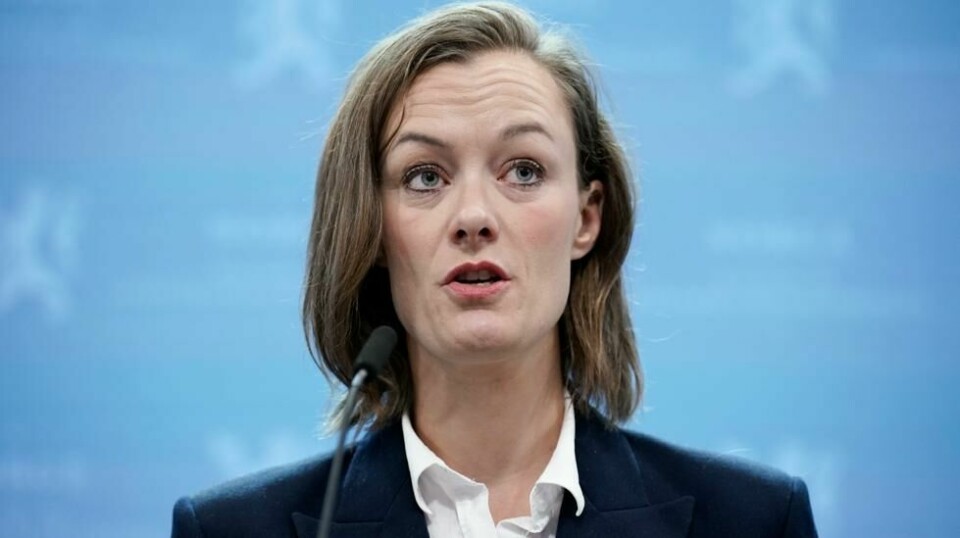 Kultur- og likestillingsminister Anette Trettebergstuen (Ap) fikk fredag vite at Økokrim hadde startet etterforskning av henne 24. oktober i fjor. Foto: Stian Lysberg Solum / NTB