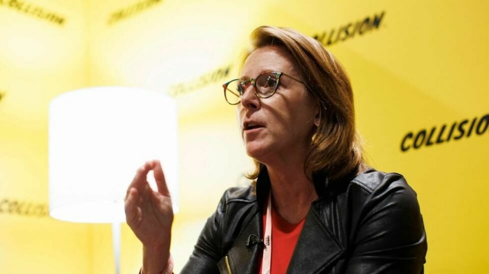 Marnie Wilking fra Booking.com advarer mot kraftig økning i svindelforsøk. (Cole BURSTON / AFP/ NTB)