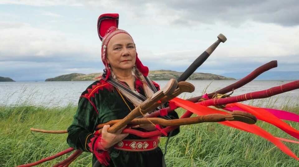 På albumet «Alva», som kommer til høsten, vil Mari Boine hedre ikke bare den samiske kulturen, men også heve stemmen for å bevare kulturell arv og fremme interkulturell dialog. Foto: Knut Bry / Handout / NTB