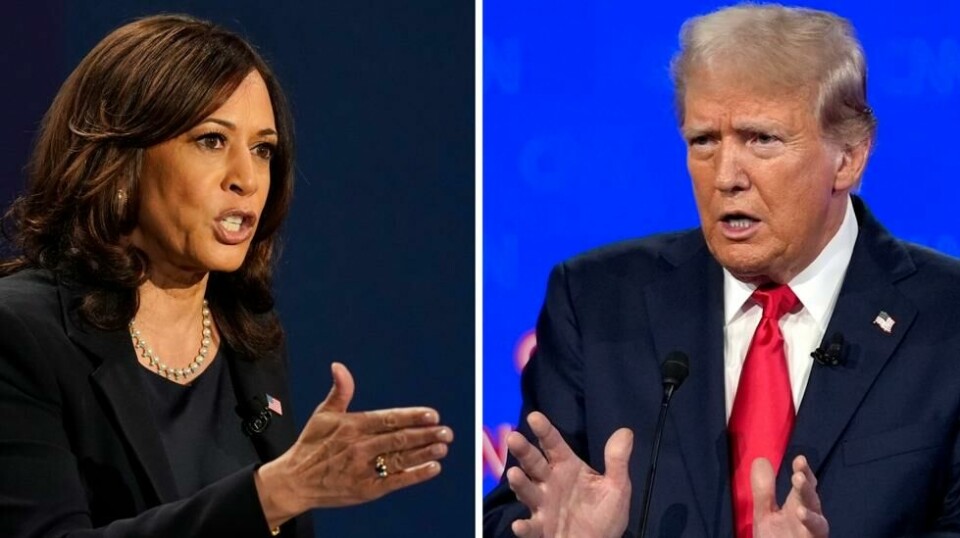 Hvem av Harris og Trump klarer å nå bredest ut for å fange velgere både på solbeltet og rustbeltet? Foto: AP / NTB