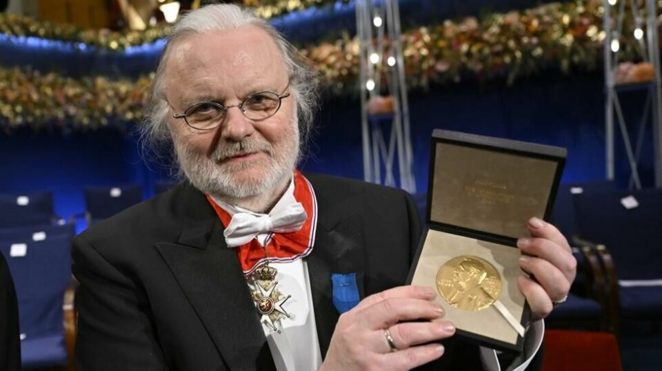 Jon Fosse vant Nobelprisen i litteratur i fjor. Foto: Jonas Ekströmer / TT / NTB