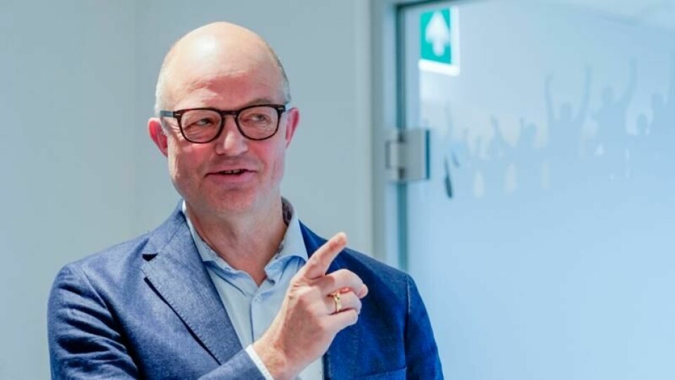 Generalsekretær Karl-Petter Løken i NFF har kunstgress høyt på agendaen.
