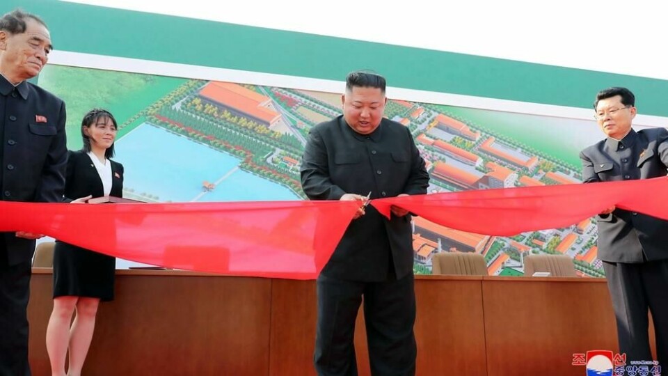 Ved første øyekast ser Kim Jong-un akkurat ut som før, men enkelte mener å observere at det ikke kan være den ekte Kim som er på bildene. Ved første øyekast ser Kim Jong-un akkurat ut som før, men enkelte mener å observere at det ikke kan være den ekte Kim som er på bildene. Foto: AP