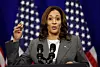 – Det var en treg start, men en sterk avslutning, sier visepresident Kamala Harris til CNN. Foto: Kevin Dietsch / AFP