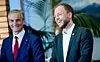STØTTER JONAS: Lysbakken støtter Støre som ny statsminister, men det er en klar forskjell mellom partiene, sier Lysbakken. Foto: Jon Olav Nesvold / NTB scanpix