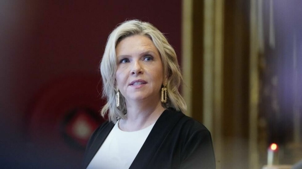 Frp-leder Sylvi Listhaug kan smile bredt over Nettavisens oktobermåling. Den viser at Fremskrittspartiet er landets største parti. Foto: Ole Berg-Rusten / NTB