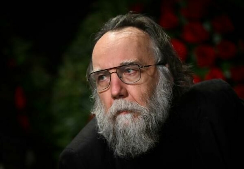 – Trump er etter min mening noe helt spesielt. Han er ikke bare karismatisk leder, men han representerer en slags ideologi som endrer maktbalansen i verden, sier den russiske ideologen Alexander Dugin. (Foto: Kirill KUDRYAVTSEV / AFP)