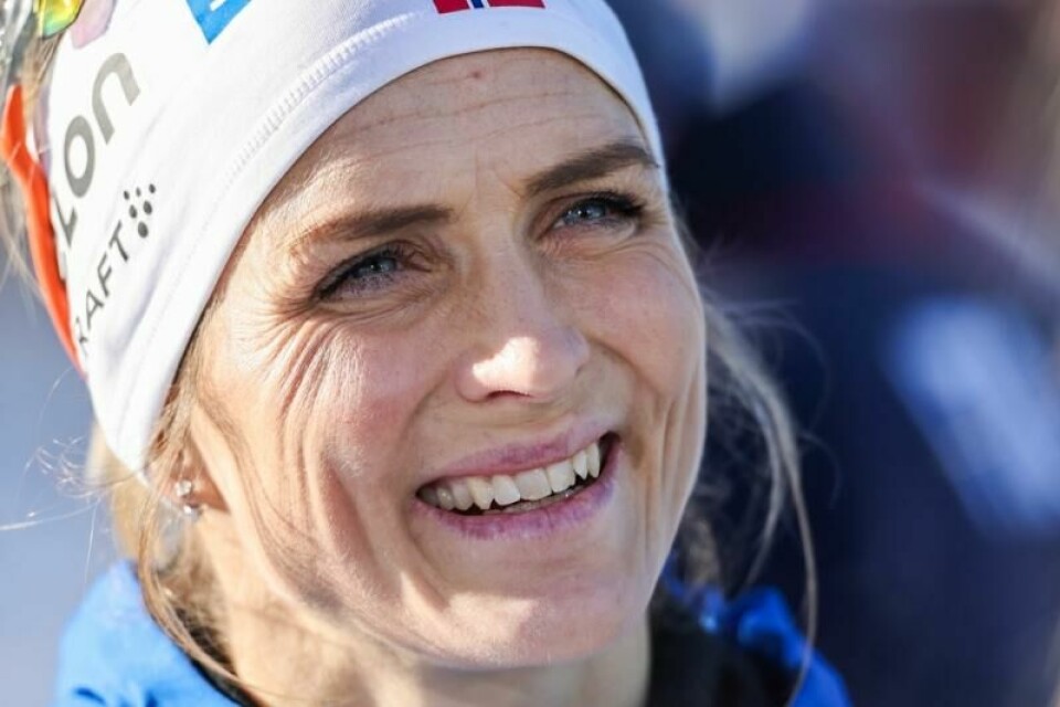 Therese Johaug var fornøyd tross exit i sprinten.
