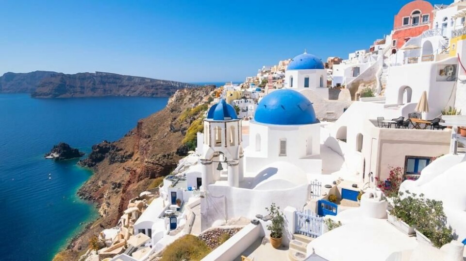 Santorini er en av de mest kjente greske øyperlene.