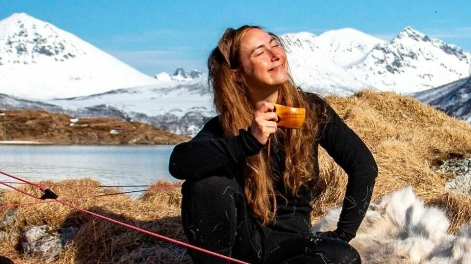 Silje Ryvold (38) har sovet ute én gang i uka i ett år.