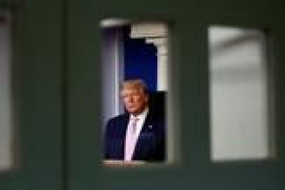 – Ingen har gjort noe i nærheten av det vi har vært i stand til. Da jeg overtok dette, var det en tom boks. Alt jeg overtok var et rot. Det var et ødelagt land på så mange måter, har USAs president Donald Trump tidligere uttalt. Foto: Alex Brandon / AP / NTB scanpix – Ingen har gjort noe i nærheten av det vi har vært i stand til. Da jeg overtok dette, var det en tom boks. Alt jeg overtok var et rot. Det var et ødelagt land på så mange måter, har USAs president Donald Trump tidligere uttalt. Foto: Alex Brandon / AP / NTB scanpix Foto: NTB scanpix