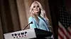 Tiffany Trump talte under republikanernes landsmøte i august. Foto: Olivier DOULIERY / AFP