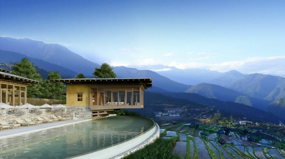 Six Senses Bhutan åpner i august 2018. Foto: Six Senses