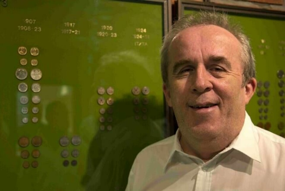 Ja til kontanters grunnlegger Hans Christian Færden. Foto: Jørn Wad, Ja til kontanter Ja til kontanters grunnlegger Hans Christian Færden. Foto: Jørn Wad, Ja til kontanter
