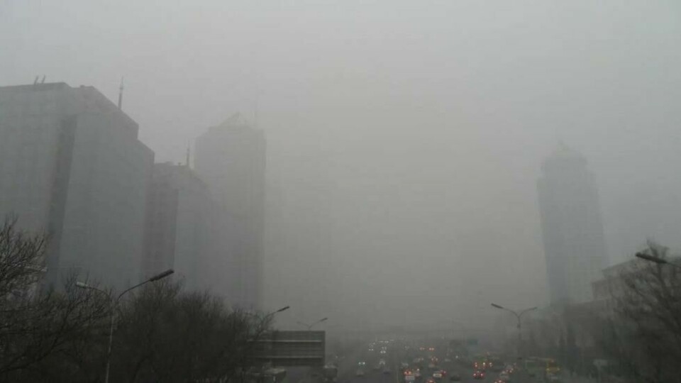 Smog i Beijing i 2013. (Foto: 螺钉 / Wikimedia Commons/ CC BY-SA 3.0) Smog i Beijing i 2013. (Foto: 螺钉 / Wikimedia Commons/ CC BY-SA 3.0)