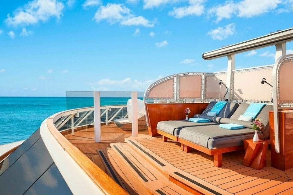 Boligcruiseskipet The World byr på ultraluksus. Skipet har over hundre luksusboliger og har et stort utvalg av mat- og underholdningstilbud. Boligcruiseskipet The World byr på ultraluksus. Skipet har over hundre luksusboliger og har et stort utvalg av mat- og underholdningstilbud. Foto: The World / Skjermdump fra Instagram