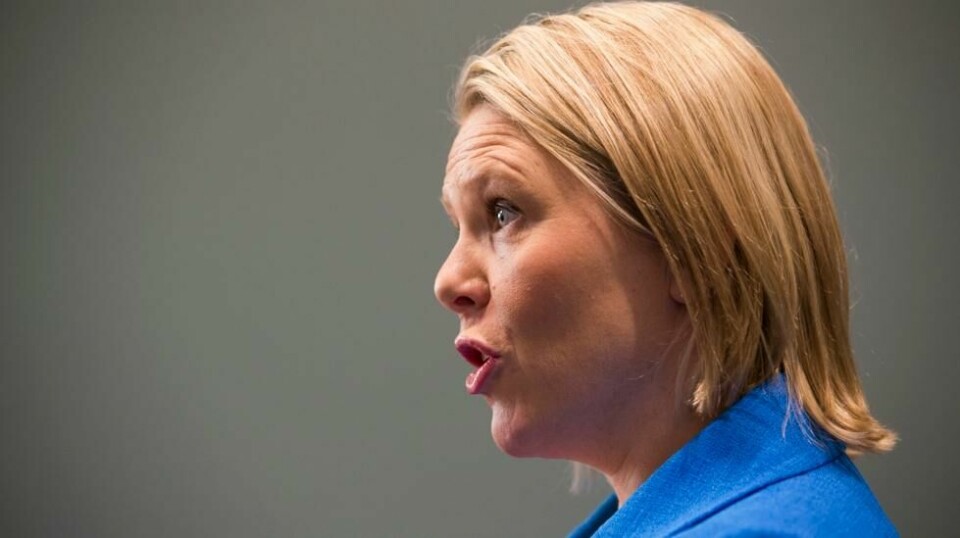 Innvandrings- og integreringsminister Sylvi Listhaug (Frp) i Justis- og beredskapsdepartementet. Foto: Håkon Mosvold Larsen / NTB Scanpix