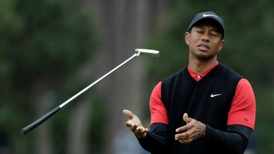 Tiger Woods røk akillesen.