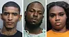 Den mistenkte leiemorderen Javon Carter, mellomann Romiel Robinson og Jasmine Martinez er siktet for drapet. Romiel Robinson, som er Martinez kjæreste, sitter i fengsel for et annet forhold. Foto: Miami-Dade Police Department