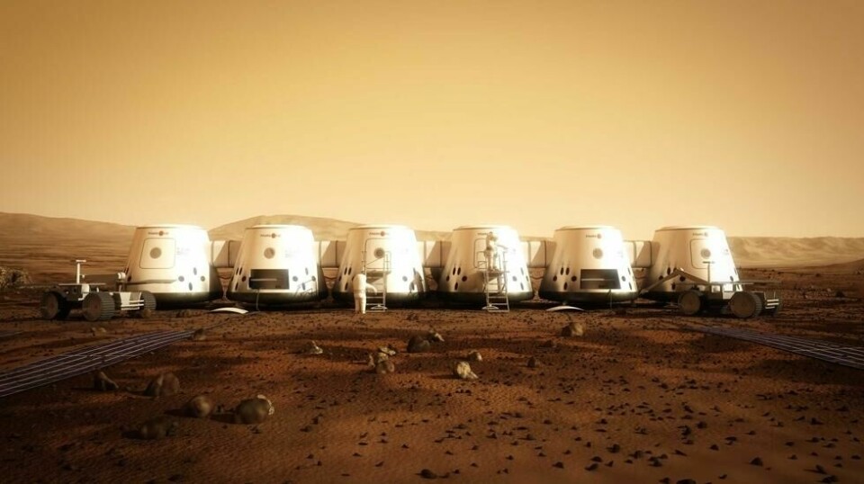 Slik skulle den første besetningen til Mars One se ut. Selskapet hadde planer om å sende mennesker til Mars og filme alt som skjedde til et reality program.