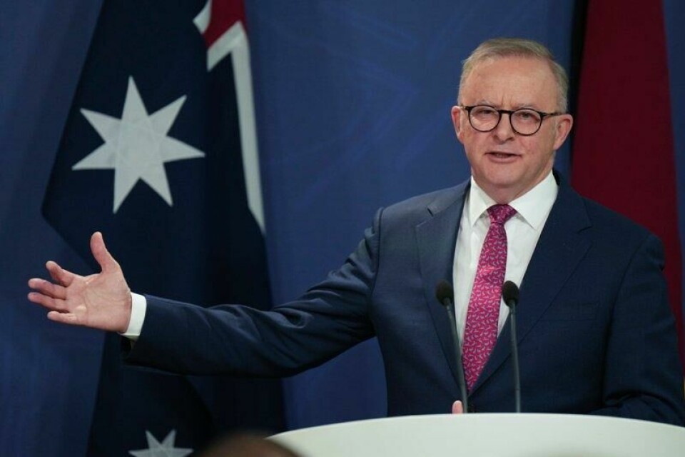 Australias statsminister Anthony Albanese er ikke fornøyd med at Australia ikke unntas fra Donald Trumps stål- og aluminiumstoll.