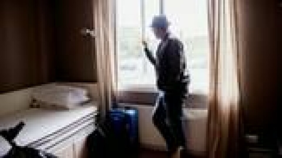 Utsikt: – Billig, og T-banen går rett ved. Muhammad er fornøyd. Foto: Hilde Unosen. Utsikt: – Billig, og T-banen går rett ved. Muhammad er fornøyd. Foto: Hilde Unosen.