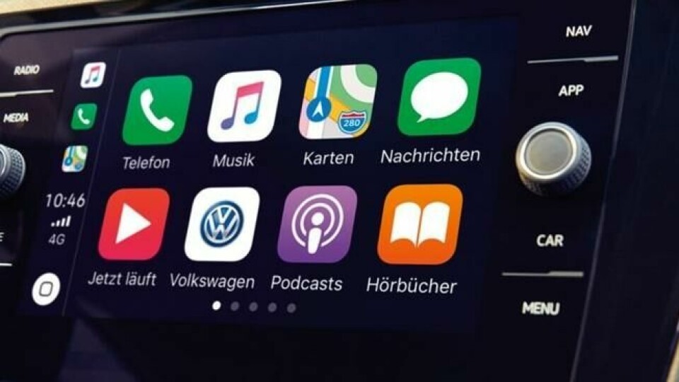 Apple Carplay. Apple Carplay. Foto: Volkswagen